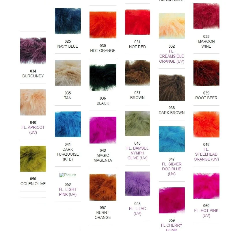 Fish Hunter Premium Strung Marabou - Image 3