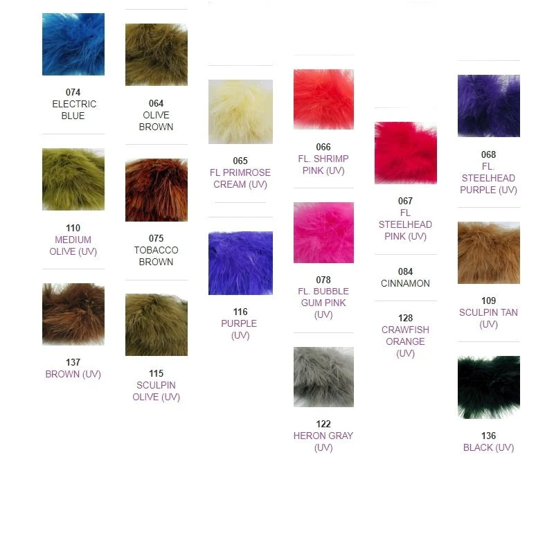 Fish Hunter Premium Strung Marabou - Image 4