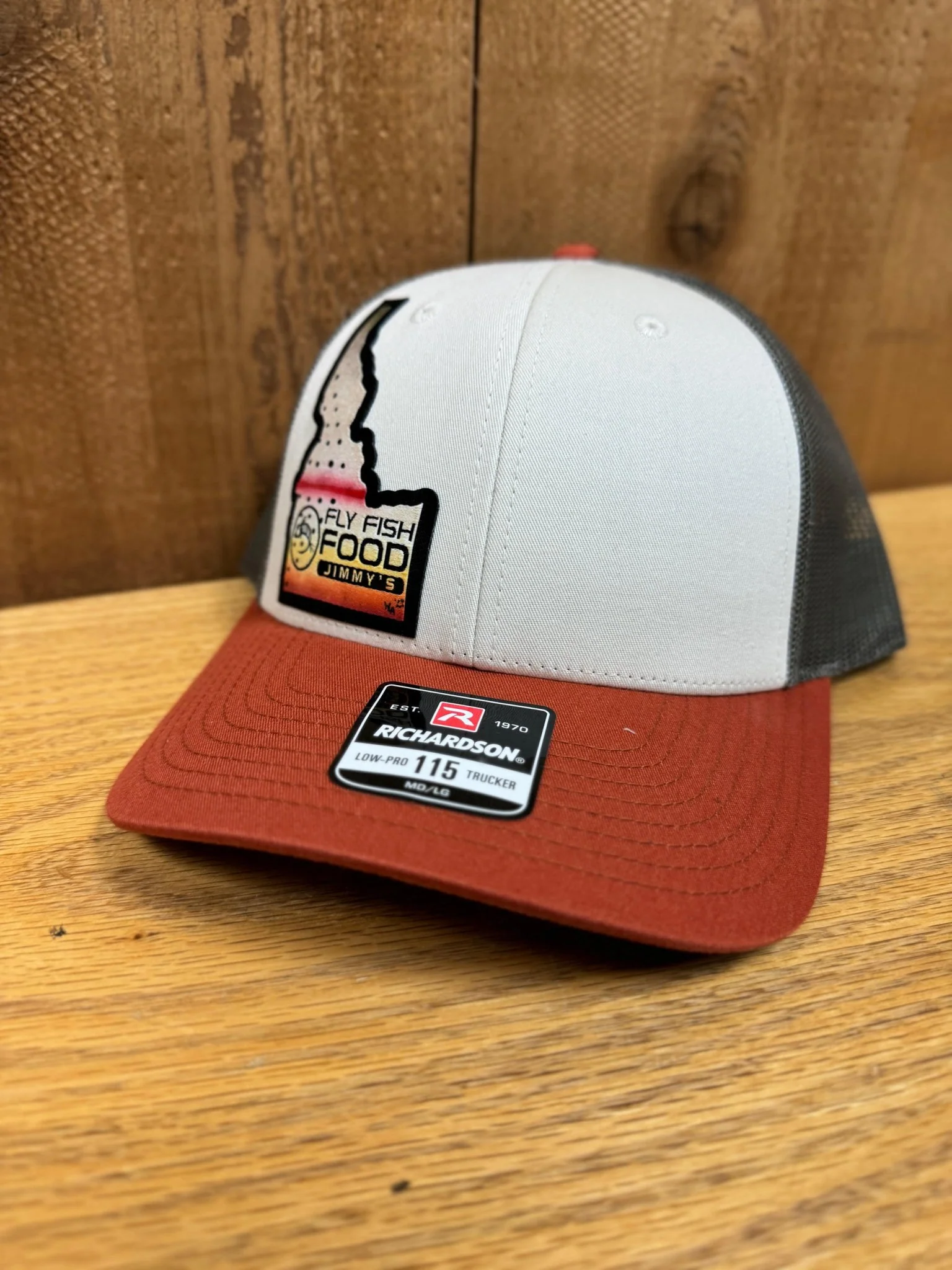 Fly Fish Food Jimmy's Hat - Idaho Logo - Image 3