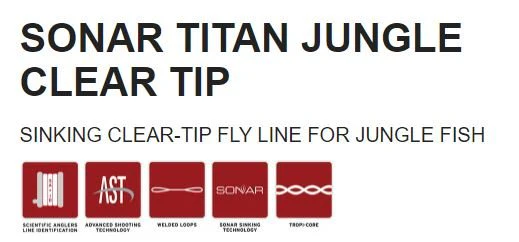 Scientific Angler Sonar Titan Jungle Clear Tip Fly Line - Image 3