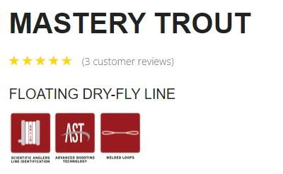 Scientific Anglers Mastery Trout Fly Line - Image 3